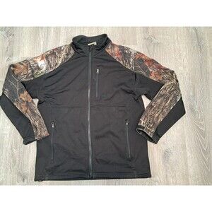 TAG Safari Outdoor Clothing Windproof Zip Front Fleece Jacket Men's Medium